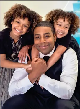  ?? Ron Batzdorff/NBC ?? Dani Lockett as Emma, Kenan Thompson and Dannah Lockett as Sophie in “The Kenan Show,” an NBC single-camera comedy Thompson will executive produce and star in as a widowed father of two daughters.