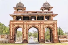  ?? GETTY IMAGES ?? Courtyard of a palace at Fatehpur Sikri, Agra.