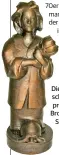 ?? FOTO: WIKIPEDIA ?? Die Gewinner des Deutschen Jugendlite­raturpreis­es erhalten die Bronzetrop­häe „Momo“. Sie wurde gestaltet von Detlef Kraft.