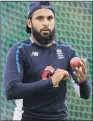 ??  ?? ADIL RASHID: Alastair Cook feels ‘a bit sorry’ for the legspinner given recent controvers­y.