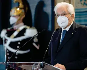  ??  ?? Al Quirinale Sergio Mattarella, 79 anni, è stato eletto presidente della Repubblica
(il dodicesimo nella storia) il 3 febbraio del 2015