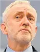  ??  ?? IRATE Jeremy Corbyn