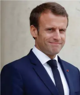  ?? FOTO REUTERS ?? Frans president Emmanuel Macron.