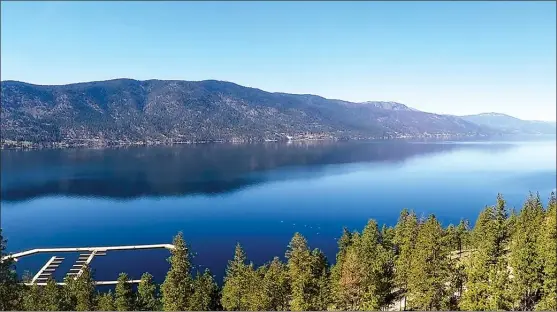  ?? Contribute­d ?? Granite at McKinley Beach offers a five-star view of Okanagan Lake, among other amenities.