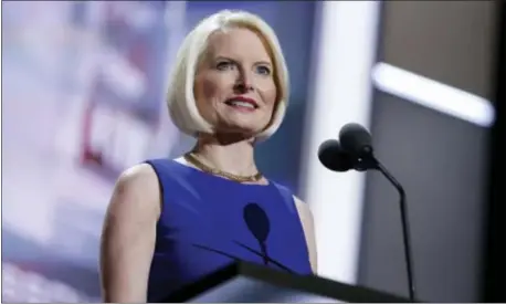  ?? ASSOCIATED PRESS ?? Callista Gingrich married former House Speaker Newt Gingrich — but only after having an married to his second wife. Now she’ll be the next U.S. ambassador to the Vatican. affair with him while he was