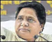  ??  ?? Mayawati’s decision dealt a potential setback to efforts for Opposition unity ahead of the next year’s general election.