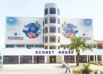  ??  ?? Econet Wireless is planning to raise $130 million through a rights offer and linked debentures paid externally in order to service its foreign debt