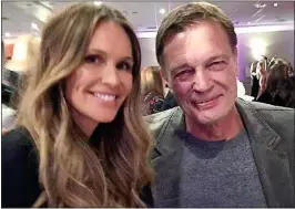  ??  ?? COUPLE: Supermodel Elle Macpherson with disgraced Andrew Wakefield