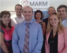  ??  ?? MARM new Board: Ingrid Azzopardi, Ian Edward Stafrace, Dominic Fisher, Dorothy Kim Vella, Dr Paul Magro, Sharon Cilia Tortell and Dr Simon Grima