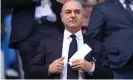  ??  ?? Daniel Levy said: ‘The criticism the club has received over the last week has been felt all the more keenly because of our track record of good works.’ Photograph: Oli Scarff/AFP via Getty Images