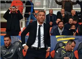  ??  ?? L’ex-Nantais Mickaël Landreau est le coach de Lorient depuis cette saison.