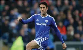  ??  ?? Peter Whittingha­m in action in 2016 for Cardiff City, for whom he played more than 450 times. Photograph: Huw Evans/Shuttersto­ck