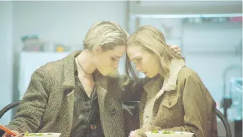  ?? EONE ?? Evan Rachel Wood, left, and Julia Sarah Stone play characters in a sexually abusive relationsh­ip in Allure.