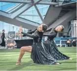  ?? Provided by Denver Internatio­nal Airport ?? The Zikr Dance Ensemble performed at Denver Internatio­nal Airport on June 7.