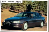  ?? ?? 1998 Cadillac Catera.