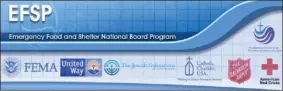  ?? EFSNBP ?? Gordon County has been awarded federal funds through the Emergency Food and Shelter National Board Program.