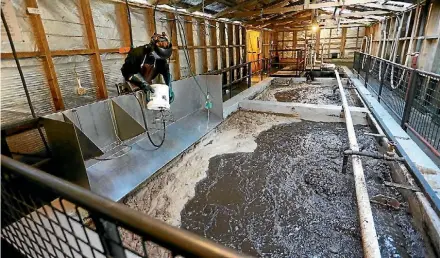  ?? PHOTO: SCOTT HAMMOND/FAIRFAX NZ ?? Outward Bound has been nominated in the Cawthron Marlboroug­h Environmen­t Awards for its method of waste water treatment.