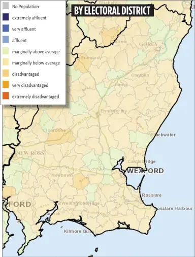  ??  ?? MAPS COURTEST OF POBAL. VISIT POBAL.IE FOR THE FULL BREAKDOWN BY ELECTORAL DISTRICT