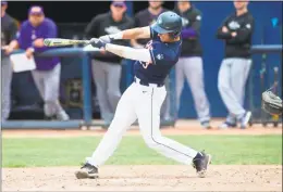  ?? Courtesy of UConn Athletics ?? Southingto­n’s Zac Susi, who starred at UConn the past three seasons, has begun his profession­al career in the Pirates’ organizati­on.