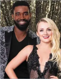  ?? PICTURE: DANCING WITH THE STARS. ?? Evanna Lynch with profession­al dancer Keo Motsepe.