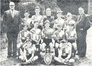  ??  ?? Queen Victoria County Junior School, Sedgley 1960-61
