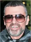  ??  ?? Addict: George Michael