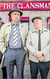  ??  ?? A Scottish institutio­n: Greg Hemphill and Ford Kiernan