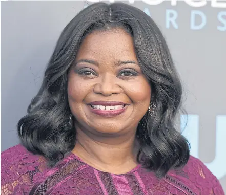  ??  ?? HAIR TODAY: Octavia Spencer is bringing to TV the story of black haircare mogul Madam C J Walker.