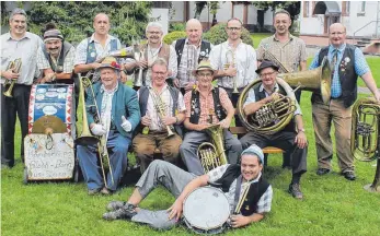  ?? FOTO: HOMBERLE BLÄCH BÄND ?? Die Homberle Bläch Bänd spielt am Samstag, 24. März, um 17 Uhr im Festzelt auf.