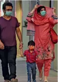  ??  ?? SAFETY ONLY OPTION: Prime Minister Imran Khan urged people to strictly follow preventive measures to contain the spread of the virus. — AFP file