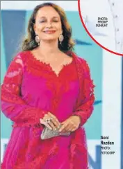  ??  ?? Soni Razdan PHOTO: FOTOCORP