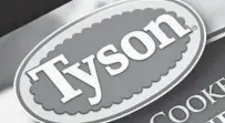  ?? TOBY TALBOT AP ?? Tyson — which processes 20 percent of all U.S. chicken, beef and pork — lost $97 million in the second quarter.