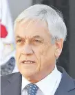  ??  ?? Sebastián Piñera, presidente de Chile.