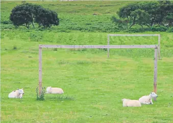  ?? FOTO: XAVIER BOSCH ?? Paseando por la escocesa isla de Skye, nos pusimos a filosofar sobre lo que más nos gusta del fútbol