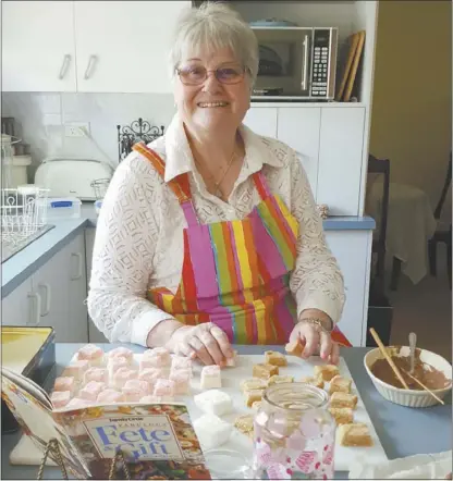  ?? PHOTO: SUPPLIED ?? Anne Shearman has been busy making sweets for the Sweet Shop.