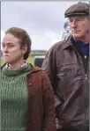  ?? ?? Jennifer Hennessey and Adrian Dunbar in “Ridley”