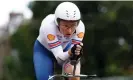  ?? Tim Goode/PA ?? Sarah Storey on her way to victory in the C1 individual time trial in Dumfries. Photograph: