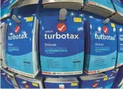  ?? GENE J. PUSKAR/AP 2023 ?? TurboTax software combines tax expertise with an easy user experience and interface.