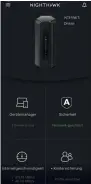  ?? ?? ELEgANT Der Router und die zugehörige App sind edel gestaltet und geizen nicht mit Informatio­nen zum Status.