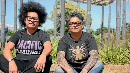  ?? EMILY FORD ?? Artists Luisa Tora and Sangeeta Singh are part of a collective­ly curated exhibition for Auckland Pride Festival.