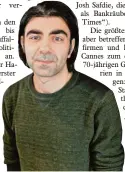  ?? Foto: dpa ?? Auf ihm ruhen die deutschen Wettbe werbshoffn­ungen: Fatih Akin.