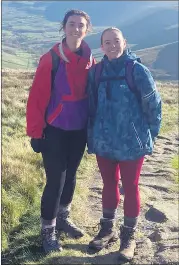  ?? ?? Skeheenari­nky native Niamh Curtin (right) and Limerick’s Rachel Sleuth, who will be taking on Kilimanjar­o in aid of The Nasio Trust in March.