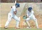  ??  ?? Sahan Suraweera hit 63 for Ananda