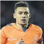  ??  ?? DENIED James Tavernier missed from penalty spot