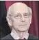  ??  ?? Stephen G. Breyer, 79; nominated by Bill Clinton in 1994.