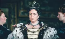  ?? FOX SEARCHLIGH­T FILMS ?? Olivia Colman earned a best actress nomination for her role in The Favourite, while her co-stars Emma Stone and Rachel Weisz both received best supporting actress nods.