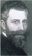  ?? REPRO: STADTARCHI­V METTMANN ?? Das Foto zeigt Gustav Kemmann auf einem Ölportrait gemalt von Karl Ziegler aus dem 1903.