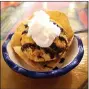  ?? MEGAN DAVIS/MCDONALD
COUNTY PRESS ?? One of the hottest items on the menu is fried ice cream for dessert.