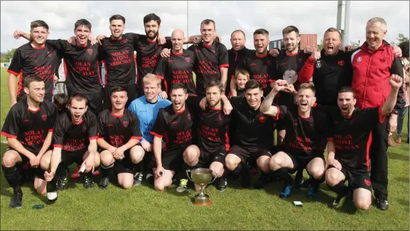  ??  ?? Bridge Rovers, winners of the Neil O’Sullivan Cup.