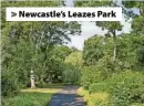  ?? ?? Newcastle’s Leazes Park